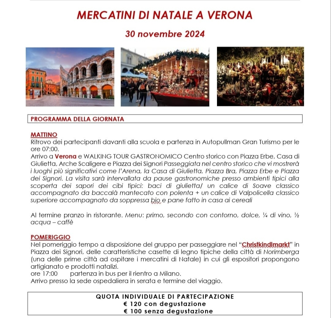 I MERCATINI DI NATALE A VERONA 